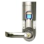 iTouchless Bio-Matic Fingerprint Door Lock For Left Hand Door, Silver