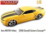 1:18 Scale Diecast Concept Camero Yellow With Black Stripe