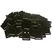 100 Earring Pads Sterling Silver Stud Black Display