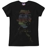 Jimi Hendrix - Rainbow Signature Ladies T-Shirt