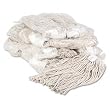 UNISAN Premium Cut-End Wet Mop Heads, Cotton, 20-oz., White, 12 per Carton