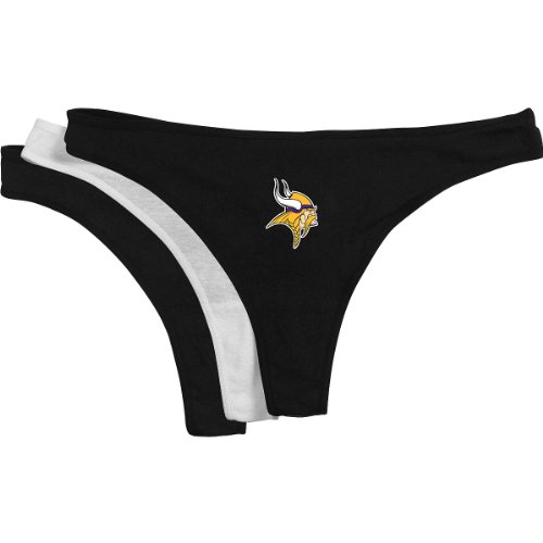 Reebok Minnesota Vikings Womens Thong- Set of 3 Small