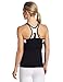 ASICS Women's Love Tank, Black/White, Small