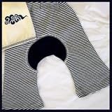 Sckoon Organic Cotton Baby Monkey Pants Navy Stripes - Size 0-6 Months