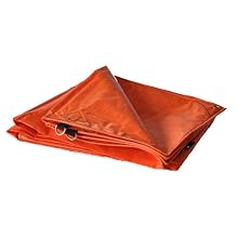 Dry Top 508123 Super Heavy Duty Orange Truck Tarp, 8x12 Feet