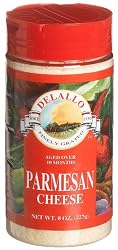 DeLallo Grated Parmesan, 8-Ounce Units (Pack of 4)