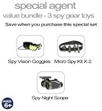 Spy Gear Value Bundle - Special Agent Toy Bundle: Spy Vision Goggles & Micro Spy Kit X-2 & Spy Night Scope - Spy Gear Spy Toys by Wild Planet Toys