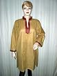 Womens Wear Khaki Printed Indian Cotton Long Kurti Dress Tunic Top M