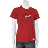 adidas Bradley Braves Ladies Red Loud N' Proud T-shirt