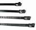 150pcs EasyShade Heavy Duty CD72200R 8 inch 50 lbs Releasable Black Nylon Cable Ties UV x 3 bags