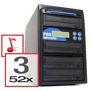3 Target SATA CD+G Karaoke Duplicator + Built-In 500GB HDD + FREE USB 2.0 Connection