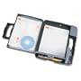 Officemate Portable Clipboard Storage Case, Charcoal (83301)