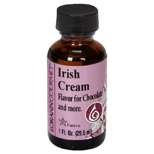 LorAnn Oil-Soluble Flavors for Chocolate, Irish Cr¿me Oil, 1-Ounce Bottles (Pack of 4) by LorAnn Oils