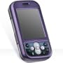 New Rubberized Hard Cover for LG Neon GT365 Purple Protector Case