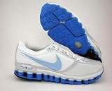 WMNS Nike Shox Saya + Plus Womens Shoes Ipod White Ice Blue