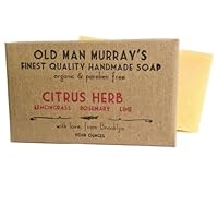 Citrus Herb Lemongrass, Rosemary, Lime Organic Soap