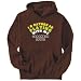 Hoodie Mens Brown " I&acirc;TMD RATHER BE PLAYING WITH MY Japanese Spitz " Dogs