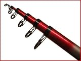 4.5 METER SALTWATER TELESCOPIC SPINNING OR BAITCASTER ROD