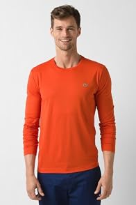 Long Sleeve Pima Jersey Crewneck T-Shirt