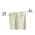 Wenko 18769100 Handtuchstange Turbo-Loc - Befestigen ohne Bohren, Chrom, 46 x 6 x 5 cm