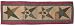 Primitive Star Plaid Table Runner