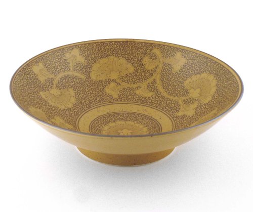 Japanese Sepia Gingko Bowl
