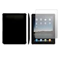MaryCom PREMIUM QUALITÄT Crystal Case Rückschale Schutzhülle Hartschale in Schwarz für Apple iPad + Gratis Displayschutzfolie / CC S iPad
