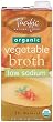 Pacific Natural Foods Organic Low Sodium Vegetable Broth, 32-Ounce Containers (Pack of 12)