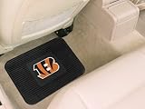 Cincinnati Bengals Heavy Duty Vinyl Rear Seat Car Utility Mat