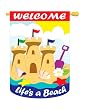 Life's a Beach Flag Indoor/Outdoor 28" x 44"