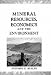Book Mineral Resources, Economics, and the Environment