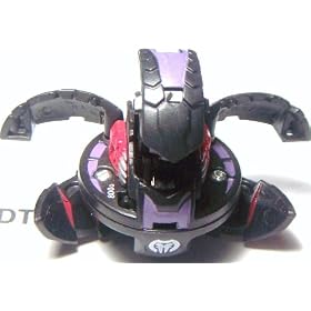 Bakugan New Vestroia Bakuneon LOOSE Single Figure Darkon (Black) Alpha Percival 800 G [ in hand ready to ship limited supply ]