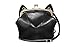 XMLiZhiGu Girls' Cute Purse Handbag Crossbody Shoulder Bags Pu Leather Black Cat Ear Bag Womens Cosmetic