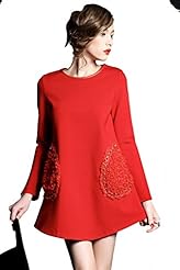 Draped Wool Spring 2015  Dress