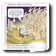Londons Times Funny Animals Cartoons - Kuala Bear in a Kangaroo Court - Mouse Pads