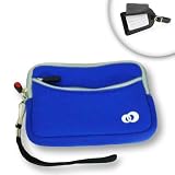 Sleek (Blue) Neoprene Padded Case for your GPS Navigator Unit with 4.3