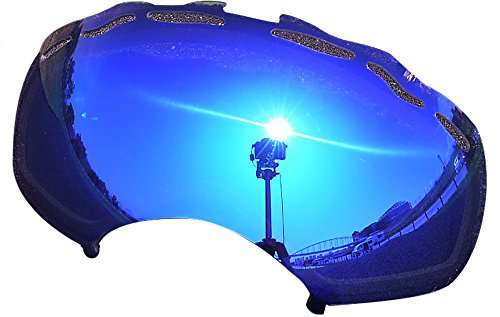 Zero Replacement Lenses For Oakley Splice Snow Goggle Blue Mirror