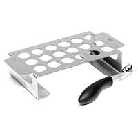 Steven Raichlen Best of Barbecue Stainless Chili Pepper Roasting Rack and Corer Set
