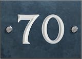 Schiefer Zahlen - 61 bis 80 (wählen Sie hier Ihre Nummer) - nummer 70