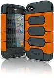 Cygnett Workmate Extra-tough case for iPhone 4 (Grey/Orange) (Fits AT&T iPh ....