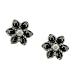  : MIDNIGHT LACE DARK BLOOM EARRINGS