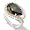 Sterling Silver / 14K Plated Pear Cut Colored Cubic Zirconia Ring