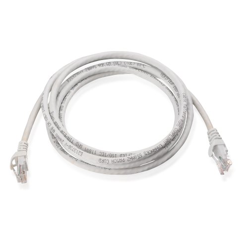 Cable Matters 5-Pack, Cat6 Snagless Ethernet Patch Cable in White 7 Feet