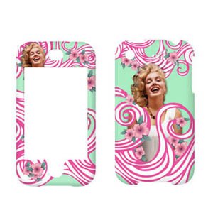 Fits Apple iphone Cell Phone Snap on Protector Faceplate Cover Housing Hard Case - Marilyn Monroe 004