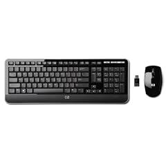 HP 2,4 GHz schnurlose Multimediatastatur und Maus