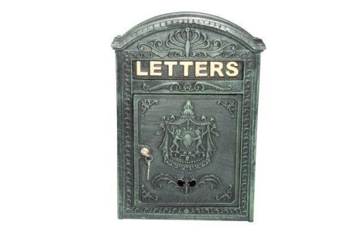 Briefkasten aus Gusseisen im Antik-Look