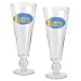 Denver Nuggets NBA 2pc Pilsner Glass Set with Basketball on stem - Oval Logo