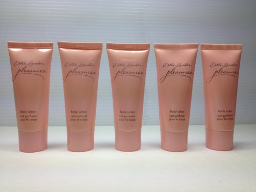 Estee Lauder Pleasures Body Lotion 1oz/30ml*5
