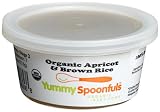 Yummy Spoonfuls Mushy Yummy Organic Apricot & Brown Rice Cereal, 4-Ounce Tubs (Pack of 12)