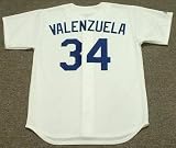 FERNANDO VALENZUELA Los Angeles Dodgers 1981 Majestic Cooperstown Throwback Baseball Jersey, XL